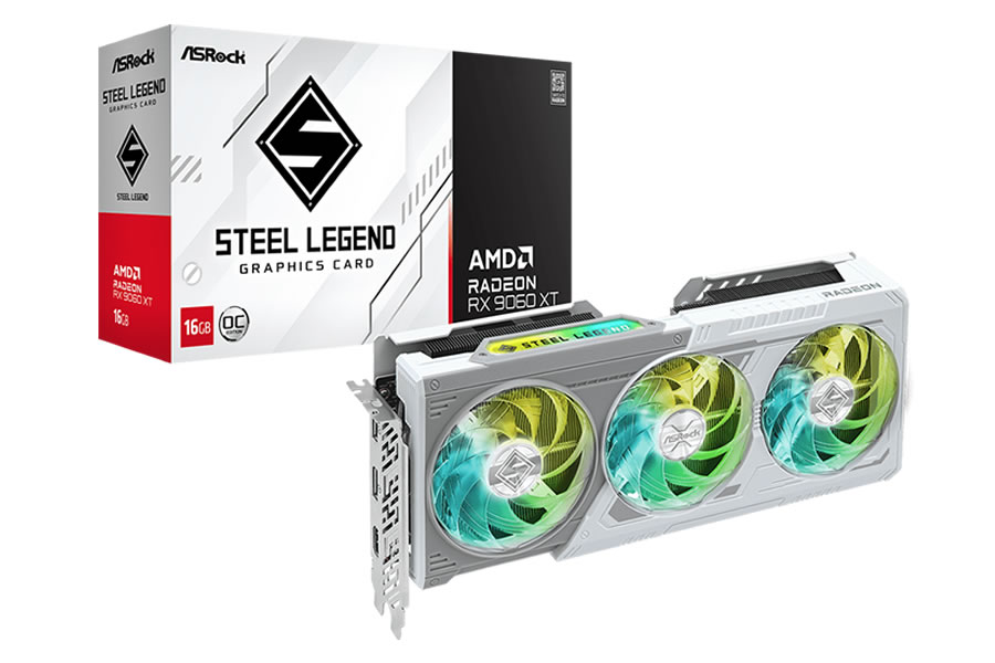 ASRock presenta sus nuevas tarjetas gráficas con GPU AMD Radeon RX 9060 XT