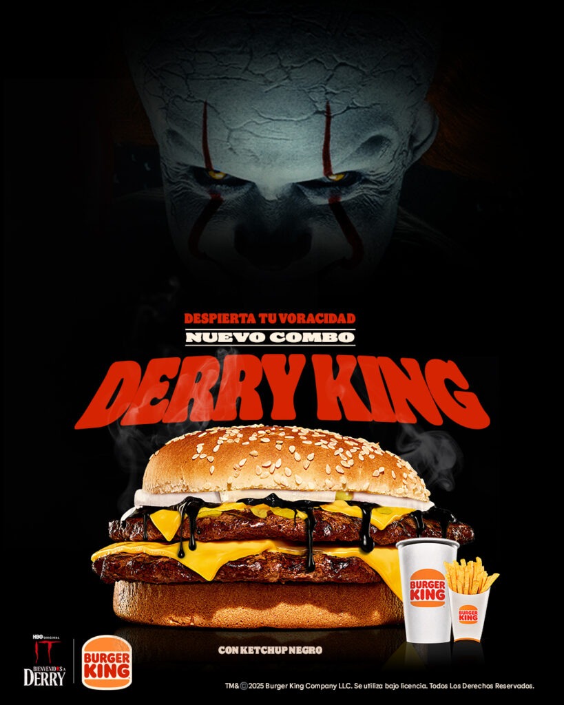 Derry King: el combo más oscuro e irresistible de Burger King