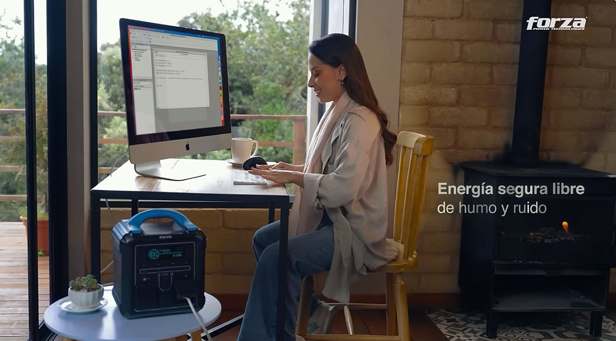 Forza presenta en Chile TITAN 1200W, su central eléctrica portátil de mayor potencia