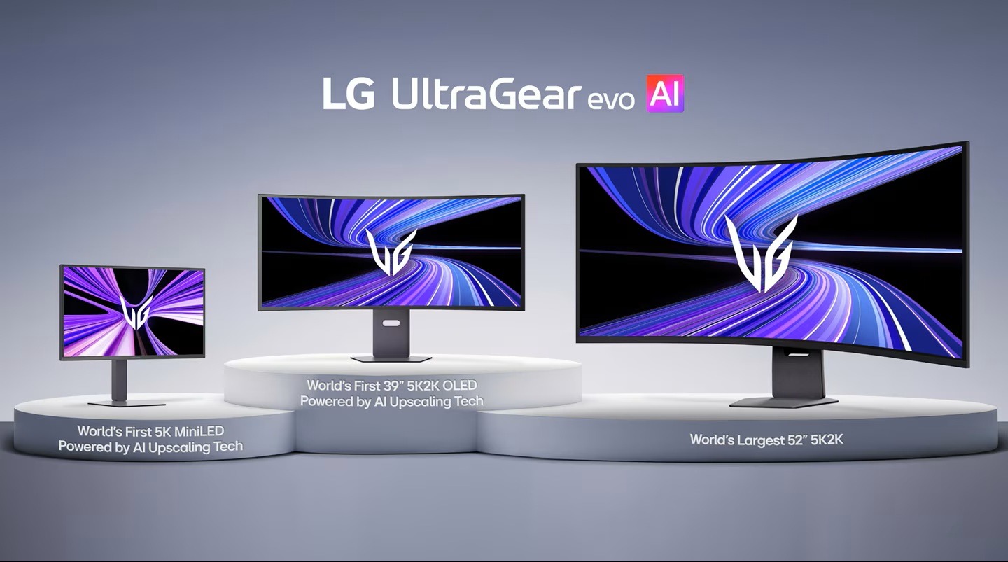 LG rompe el límite del upscaling con una nueva generación de monitores que optimizan imagen y sonido en tiempo real