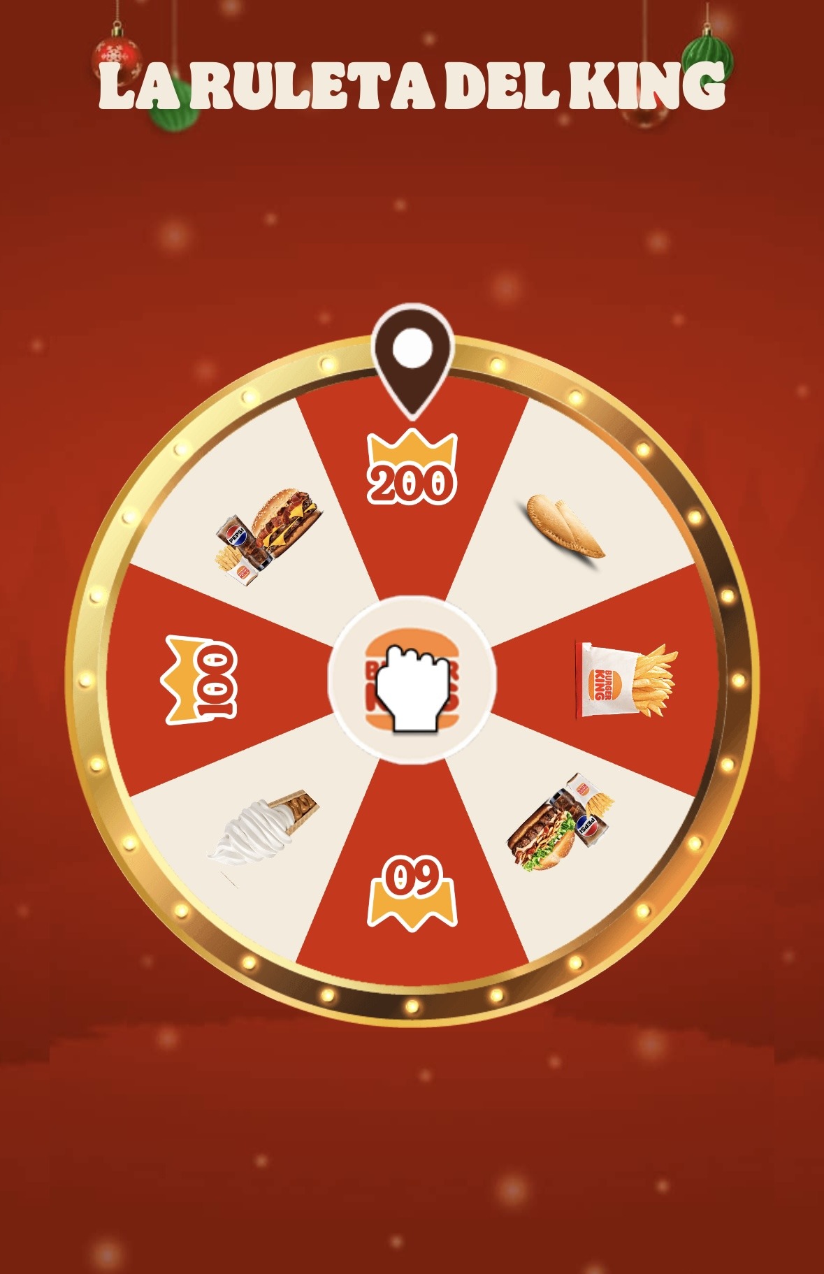 Burger King presenta una ruleta festiva con premios exclusivos en su app Mi BK