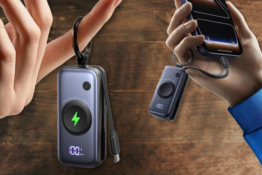 Iniu Power Bank: Batería portátil ligera para Apple y Apple Watch