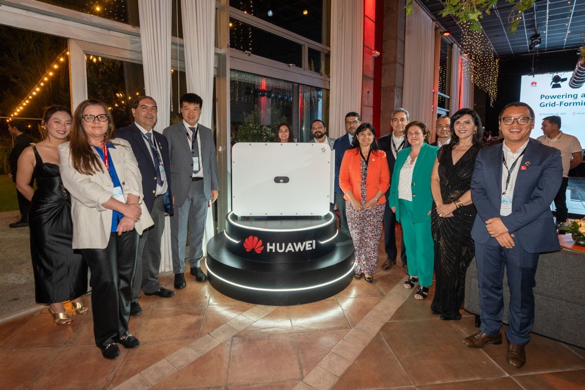 Huawei Digital Power presenta en Chile su primer inversor solar con tecnología grid-forming