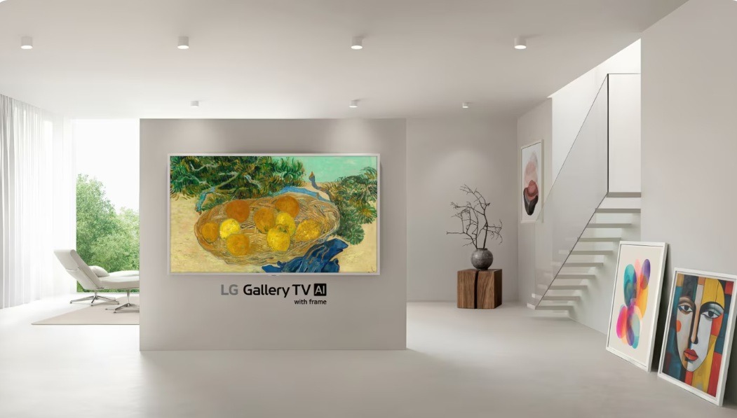 LG redefine el límite del píxel con Gallery TV: un “Modo Galería” ajustado por especialistas para recrear grandes obras de arte