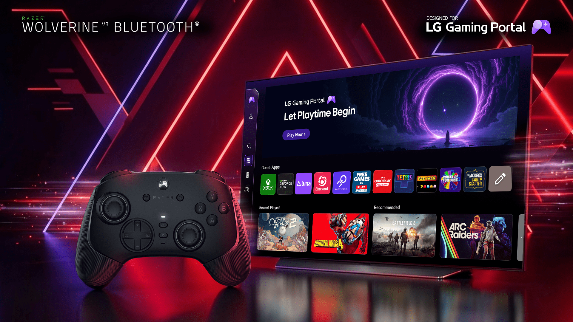 Gaming Portal: LG y Razer presentan el primer control certificado con respuesta de 3 ms