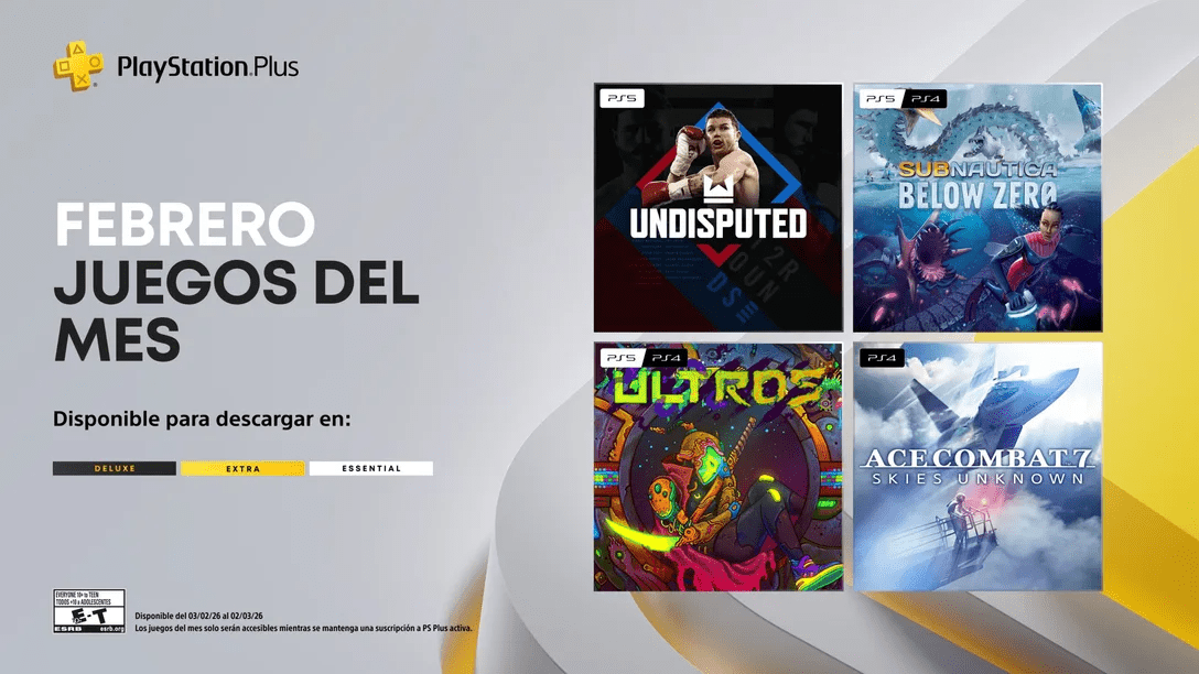 Febrero llega con cuatro juegos sin costo adicional en PlayStation Plus