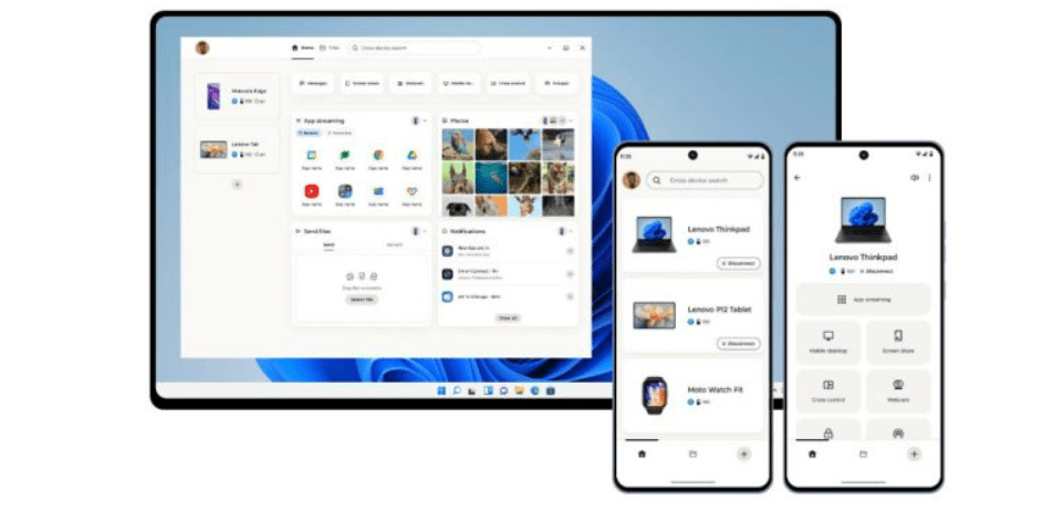 Smart Connect: cómo funciona la plataforma de Motorola y Lenovo para usar tu teléfono en PC, tablet o TV
