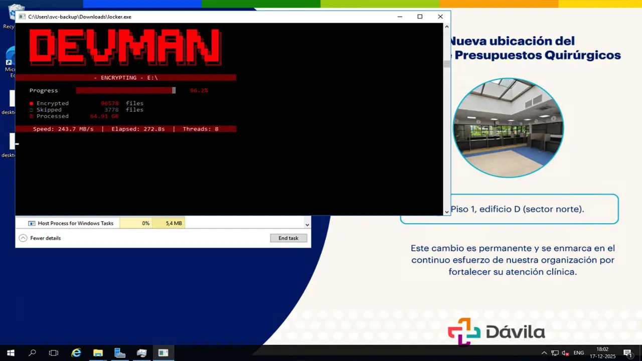 Clínica Dávila: hackers filtran datos de pacientes tras negarse a pagar rescate