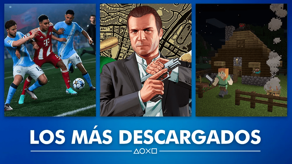 GTA V, EA Sports FC 26 y Minecraft encabezaron las descargas de enero