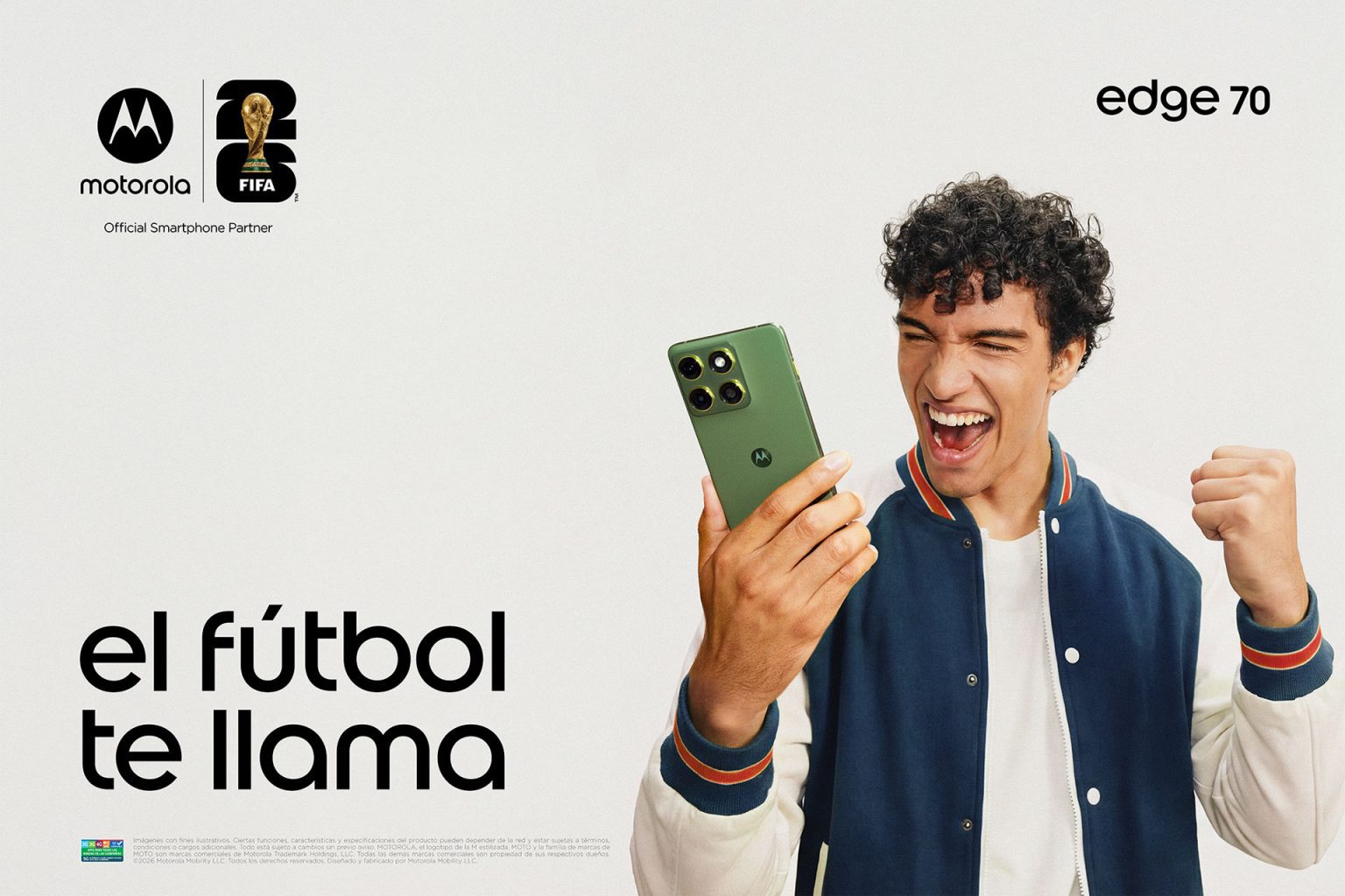 El fútbol te está llamando. Motorola contesta.