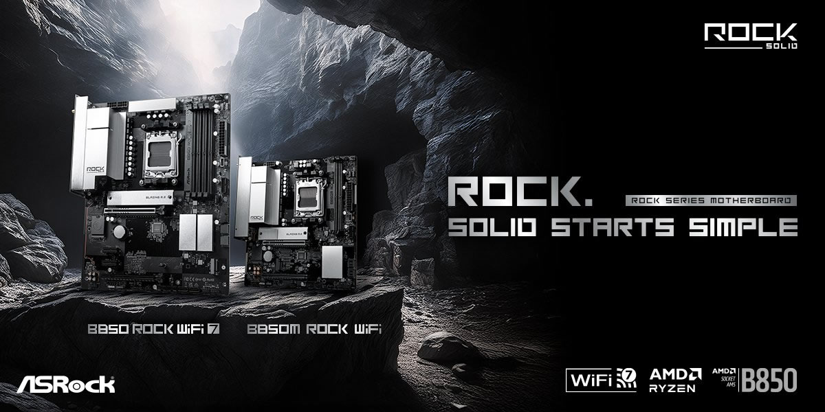 ASRock presenta Rock, su nueva familia de motherboards