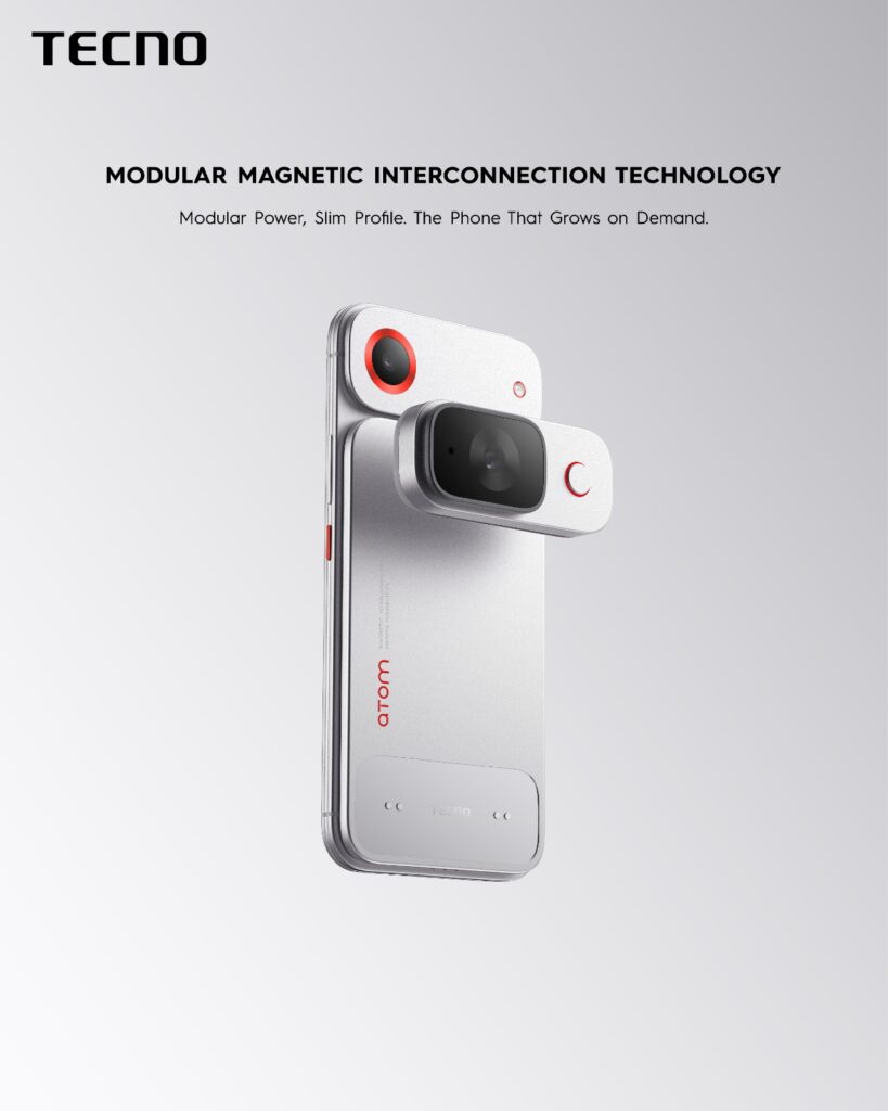 TECNO Mobile revela el concepto de smartphone modular más delgado del mundo