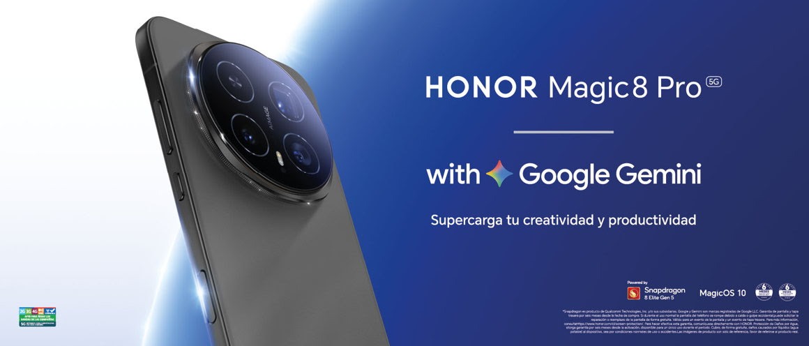HONOR Magic8 Pro debuta en Chile con batería de 7.100 mAh y cámara de 200 MP impulsada por inteligencia artificial