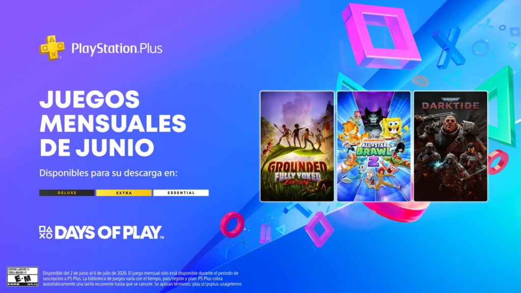 Los juegos gratis de PlayStation Plus en junio: Acción y aventura en cada rincón